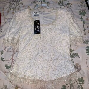 Brilliante by J A wedding top vintage